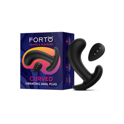 Forto Curved Vibrating Plug