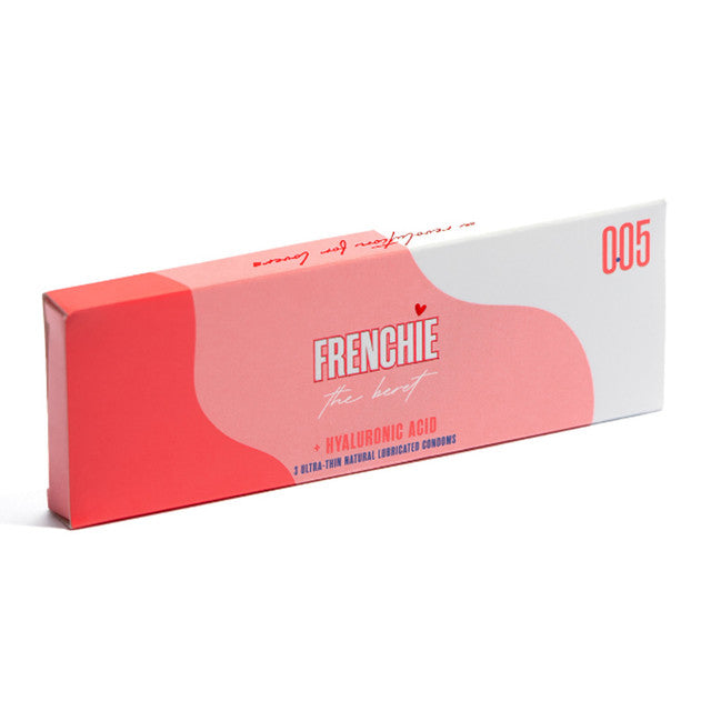 Frenchie The Beret Condom Ultra Thin 0.05mm with Hyaluronic Acid - 3 Pack