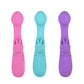 CalExotics Rechargeable Butterfly Kiss Vibrator Purple/Pink/Blue