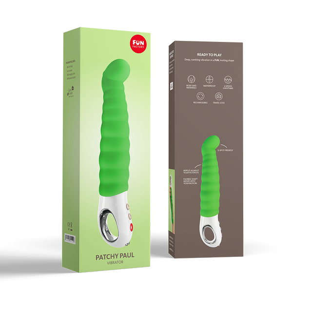 Fun Factory Patchy Paul G5 G-Spot Vibrator Rose/Green