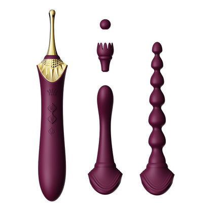 ZALO Bess 2 Clitoral Heating Massager + 4 Attachments