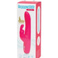 Love Honey Happy Rabbit Slimline Curve Rechargeable Rabbit Vibrator Pink