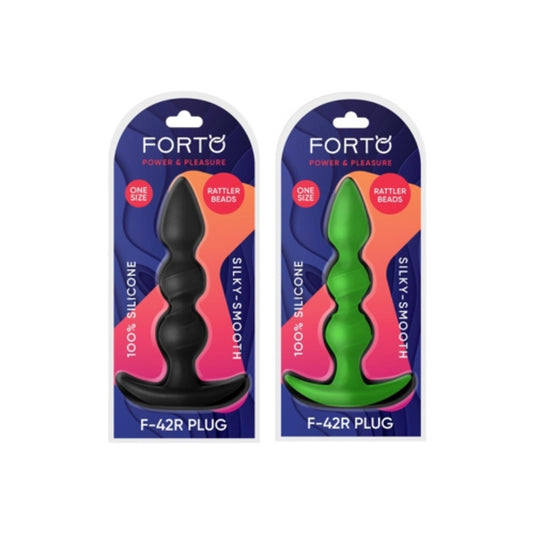 Forto F-42R: Rattler Spiral Beads Butt Plug