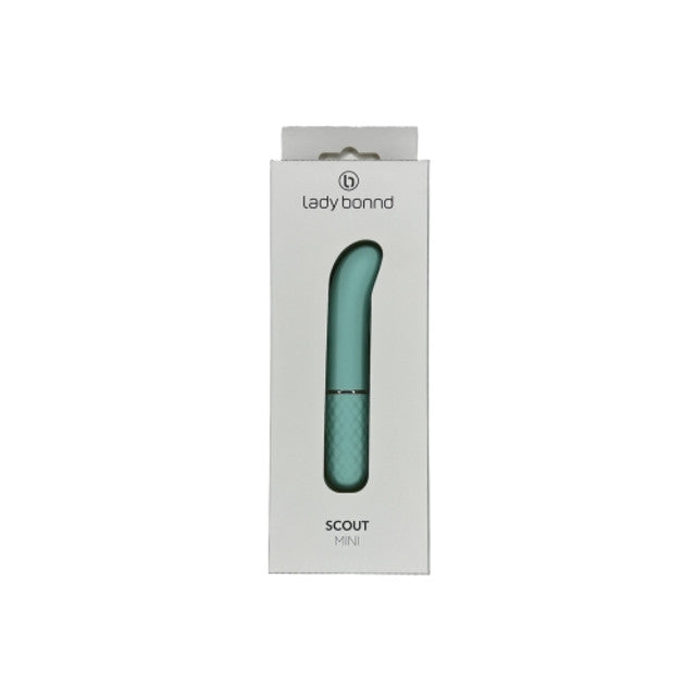 Lady Bonnd Scout Mini Curved Tip Bullet Vibrator Green