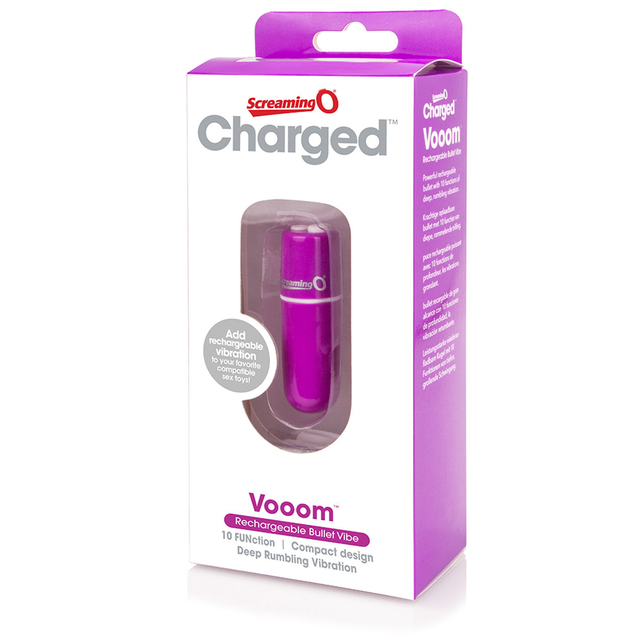 ScreamingO Charged Vooom Rechargeable Bullet Vibe