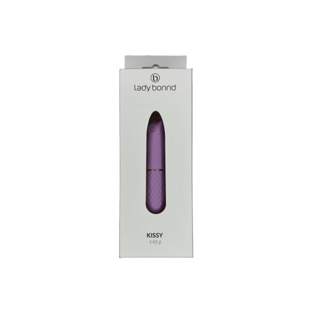 Lady Bonnd Kissy Mini Lipstick Bullet Vibrator Purple