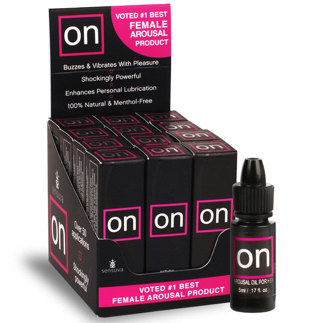 Sensuva On For Her Arousal Oil 12x5ml Pack Refill