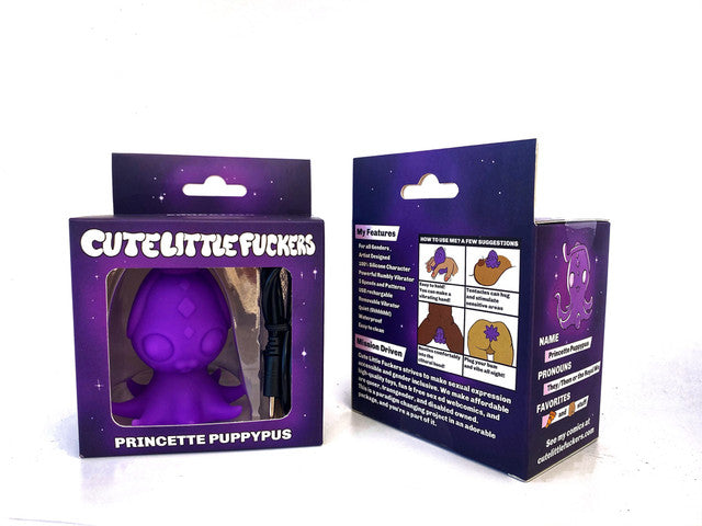 Cute Little Princette Puppypus Clitoral Stimulator or Vibrating Butt Plug