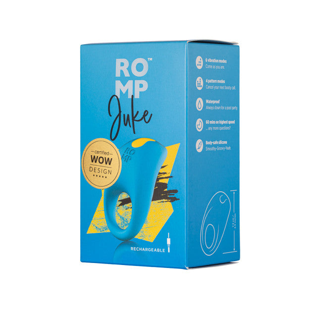 Romp Juke Vibrating Cock Ring and Clitoral Couples Vibrator