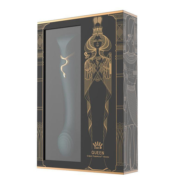 ZALO Queen Set G-Spot PulseWave Vibrator with Suction Sleeve