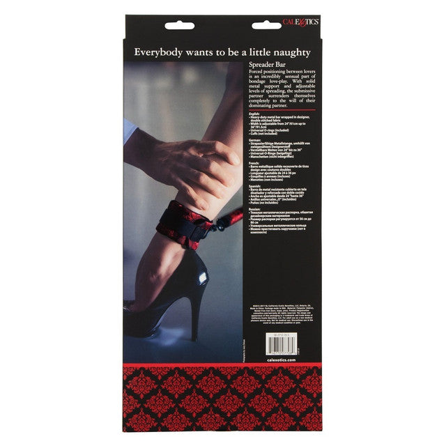 CalExotics Scandal Spreader Bar Red