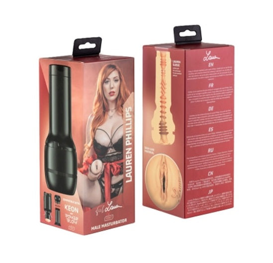 Kiiroo Feel Lauren Phillips Masturbator - Compatible with PowerBlow & Keon