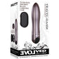 Evolved Travel-Gasm Gray 9cm USB Rechargeable Bullet Vibrator with Travel Case