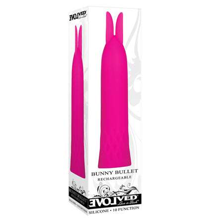 Evolved Bullet Buddy Pink 10.5cm USB Rechargeable Bullet Vibrator