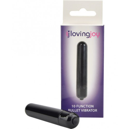 Loving Joy 10 Function Obsidian Bullet Vibrator