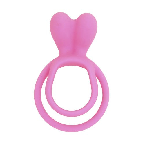 Loving Joy JoyRings Silicone Double Rabbit Cock Ring