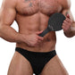 Male Power Spank Me Bikini Novelty Underwear Black Hens Party One Size