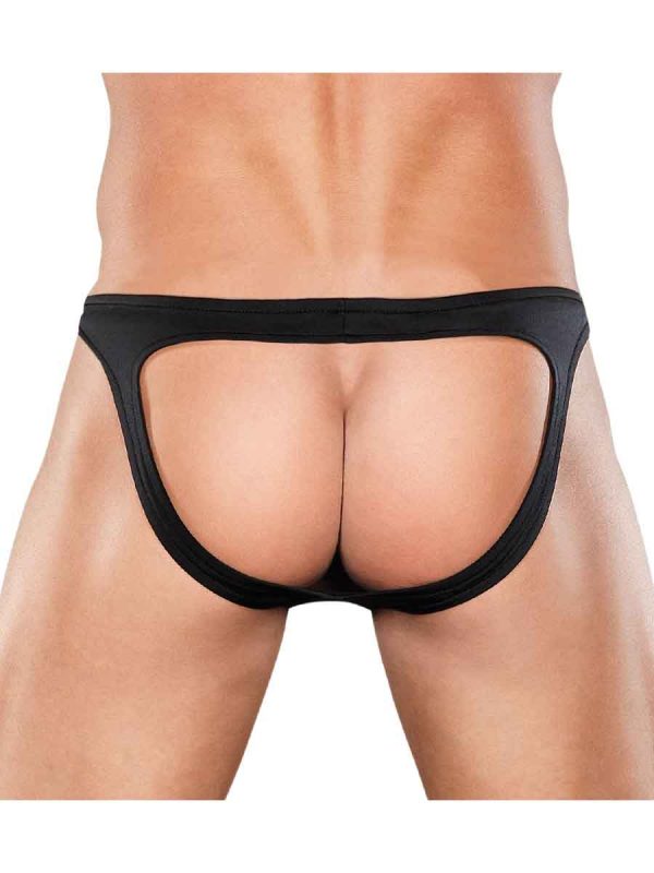 Male Power Spank Me Bikini Novelty Underwear Black Hens Party One Size