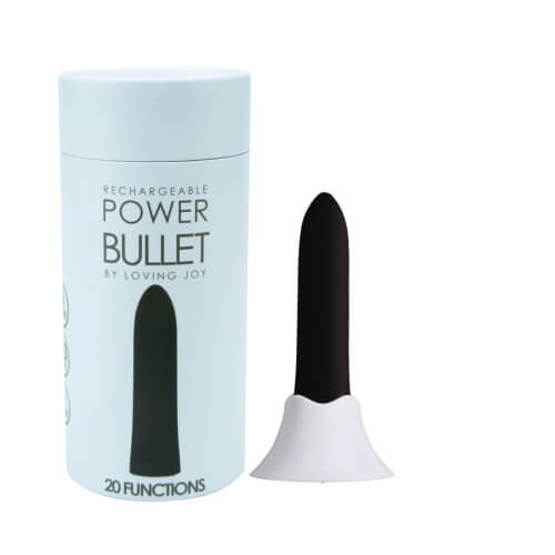 Loving Joy Power Bullet Vibrator Black