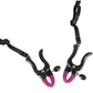 Bad Kitty Pearl String with Silicone Clamps Labia Spreader