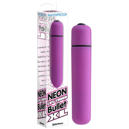 Pipedream | Neon Luv Touch Bullet Xl Purple 8.3cm (3.25") Bullet Vibrator