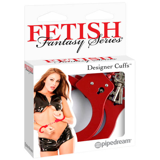 Pipedream | Fetish Fantasy Series Designer Cuffs Red