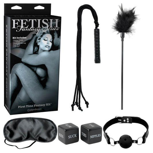 Pipedream | Fetish Fantasy Series Limited Edition First Time Fantasy Kit -  5 Piece Set