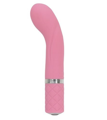 Pillow Talk Racy Mini G-Massager Vibrator w Swarovski Crystal - Pink