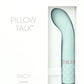 Pillow Talk Racy Mini G-Massager Vibrator w Swarovski Crystal - Teal