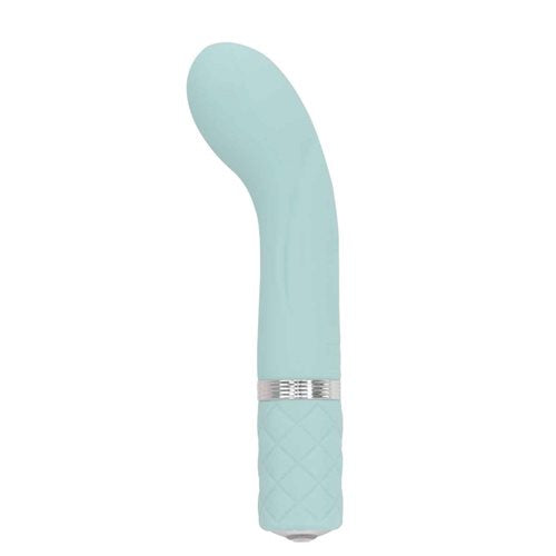 Pillow Talk Racy Mini G-Massager Vibrator w Swarovski Crystal - Teal