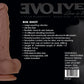 Evolved Big Shot - Brown 20.3cm (8") USB Rechargeable Squirting Dong Dildo