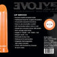 Evolved Lip Service Orange 10cm USB Rechargeable Lipstick Bullet Vibrator