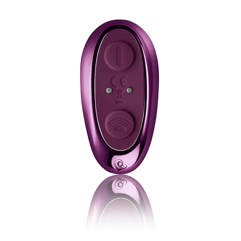 Rocks Off Rock Chick Diva Clitoral and G-Spot Stimulation Vibrator w Remote