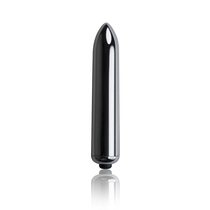 Rocks Off RO-ZEN Pro Black P-Spot Anal Butt Plug w Bullet Vibrator