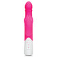 Rabbit Essentials Rechargeable Pleasure Beads Rabbit Vibrator Hot Pink