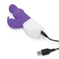 Rabbit Essentials Rechargeable Pleasure Pearls Rabbit Vibrator Purple