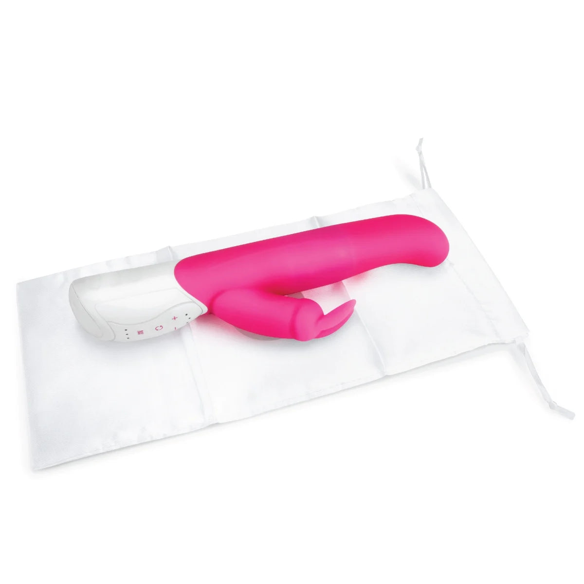 Rabbit Essentials Rechargeable G-Spot Rabbit Vibrator Hot Pink