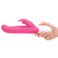 Rabbit Essentials Rechargeable G-Spot Rabbit Vibrator Hot Pink