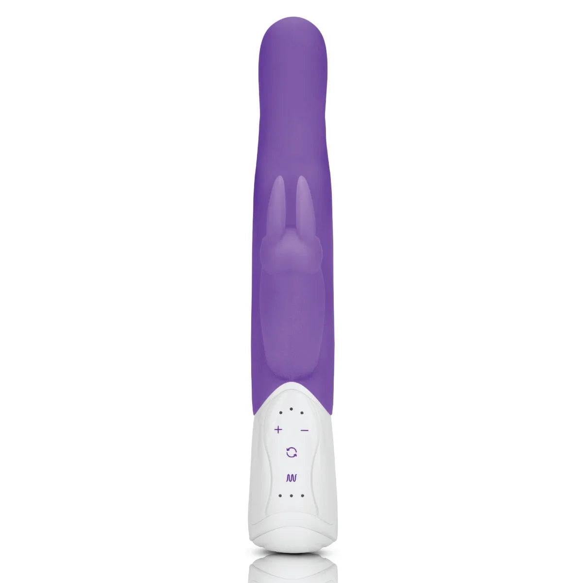 Rabbit Essentials Rechargeable G-Spot Rabbit Vibrator Purple