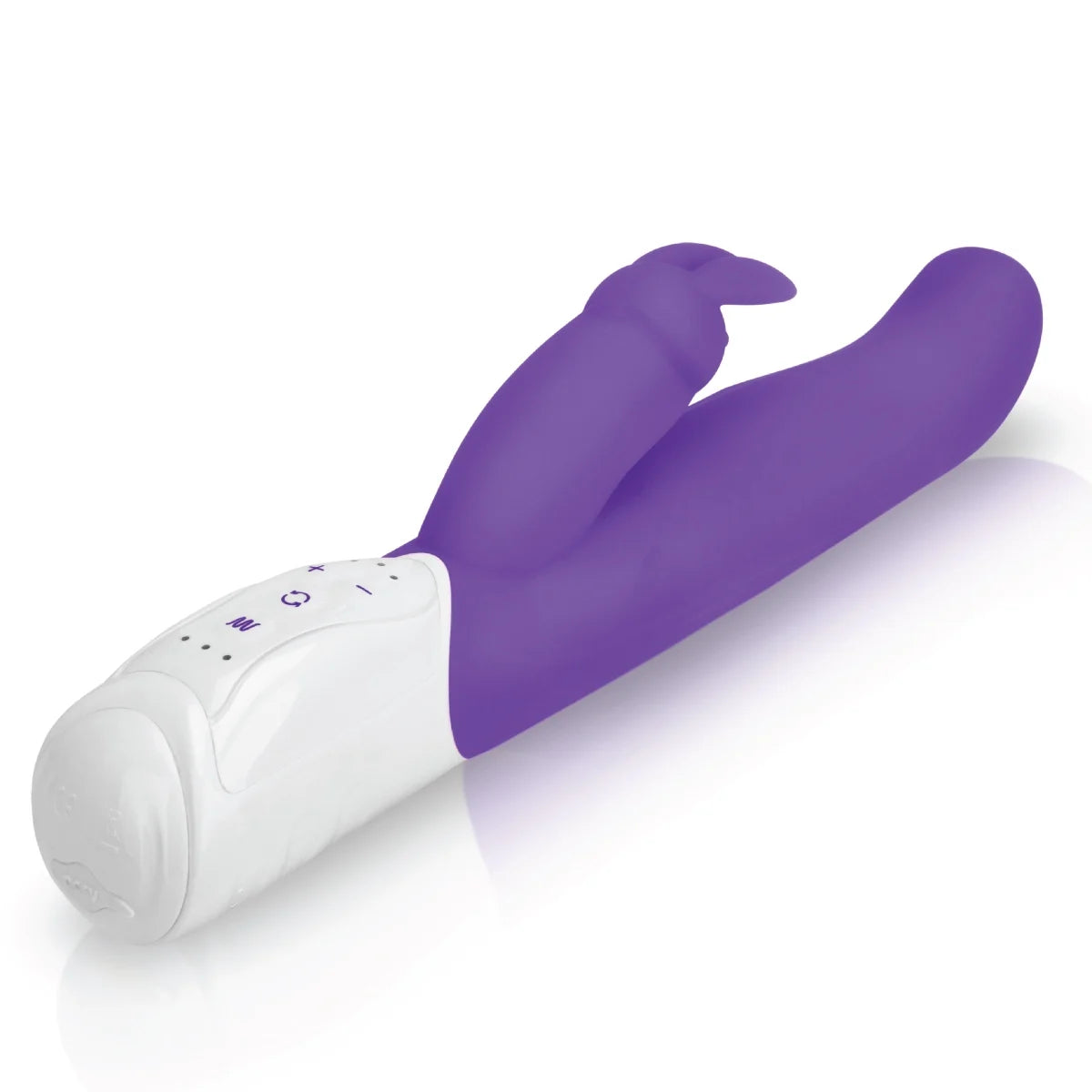 Rabbit Essentials Rechargeable G-Spot Rabbit Vibrator Purple