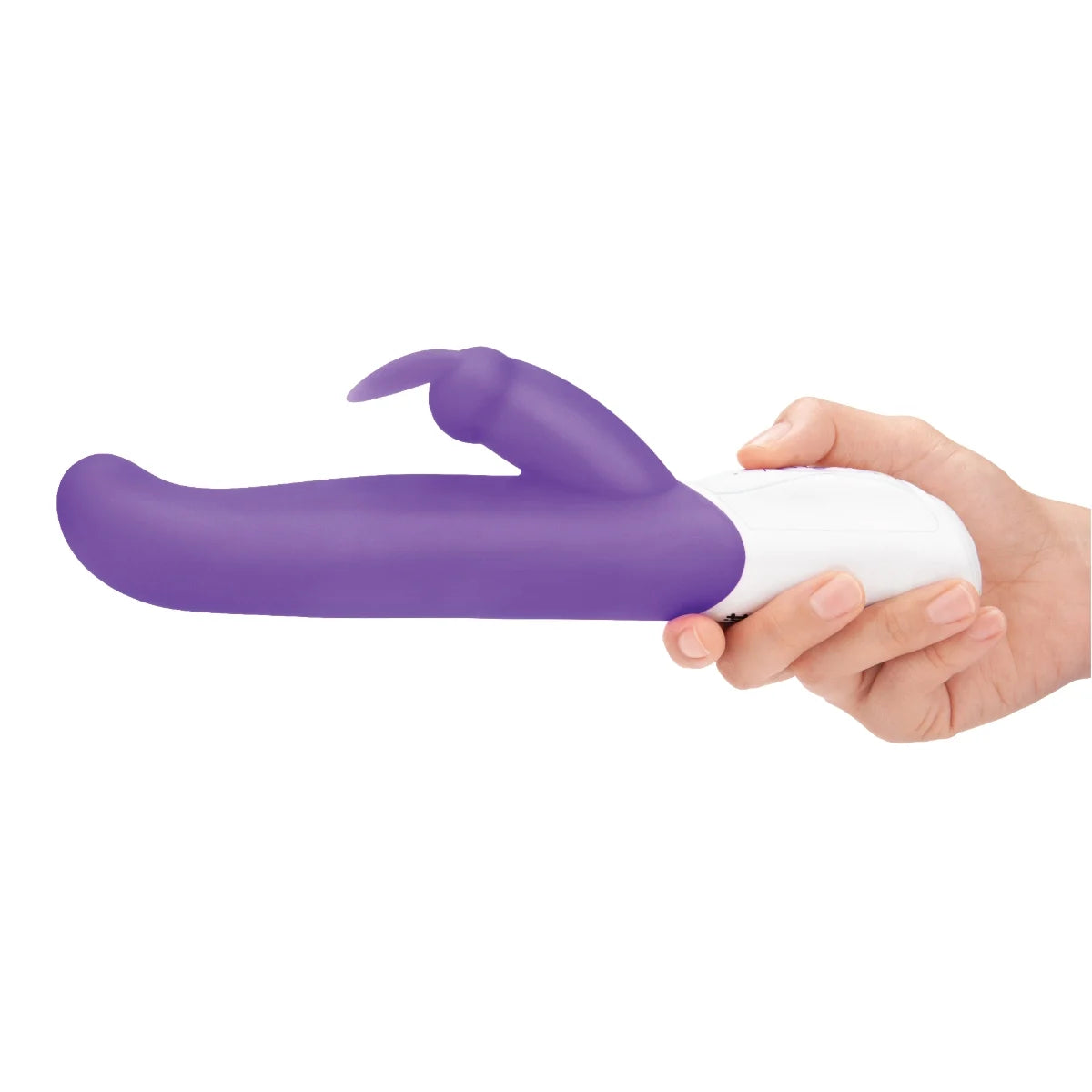 Rabbit Essentials Rechargeable G-Spot Rabbit Vibrator Purple