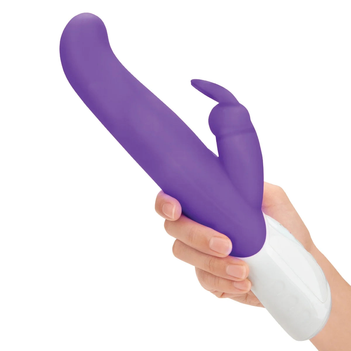 Rabbit Essentials Rechargeable G-Spot Rabbit Vibrator Purple