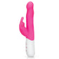 Rabbit Essentials Rechargeable Slim Shaft Rabbit Vibrator Hot Pink