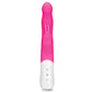 Rabbit Essentials Rechargeable Slim Shaft Rabbit Vibrator Hot Pink