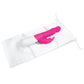 Rabbit Essentials Rechargeable Slim Shaft Rabbit Vibrator Hot Pink