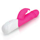 Rabbit Essentials Rechargeable Thrusting Rabbit Vibrator Hot Pink