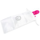 Rabbit Essentials Rechargeable Thrusting Rabbit Vibrator Hot Pink