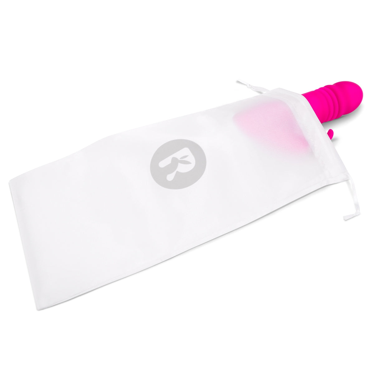 Rabbit Essentials Rechargeable G-Spot Thrusting Rabbit Vibrator Hot Pink