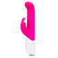 Rabbit Essentials Rechargeable Come Hither G-Spot Rabbit Vibrator Hot Pink