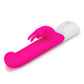 Rabbit Essentials Rechargeable Come Hither G-Spot Rabbit Vibrator Hot Pink